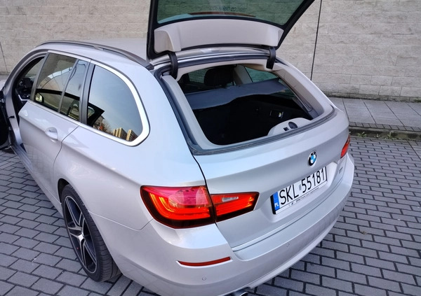 BMW Seria 5 cena 59900 przebieg: 370000, rok produkcji 2013 z Pniewy małe 301